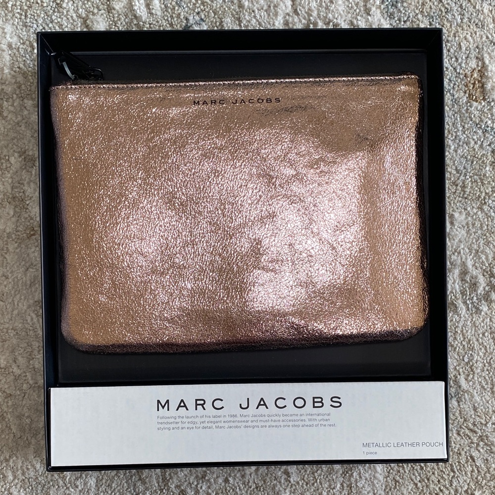 Marc Jacobs for Target Rose Gold Pouch “NEW”